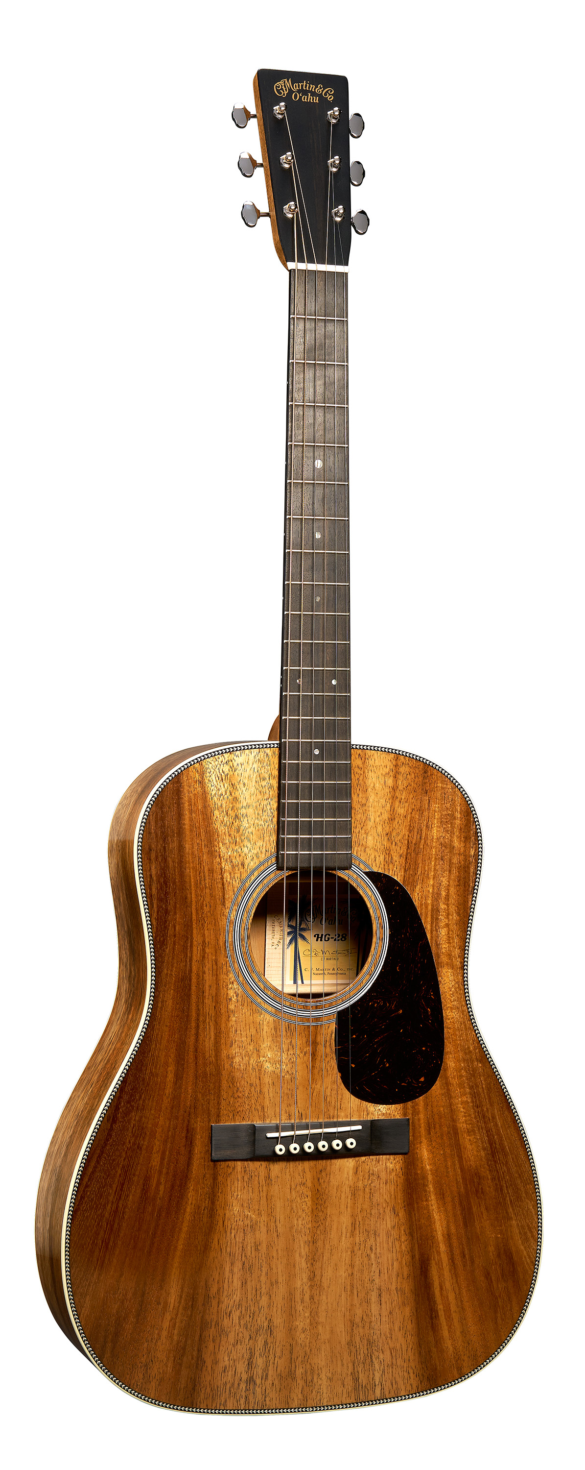Front of Martin O'ahu&reg; HG-28K2 Acoustic Guitar image number 1